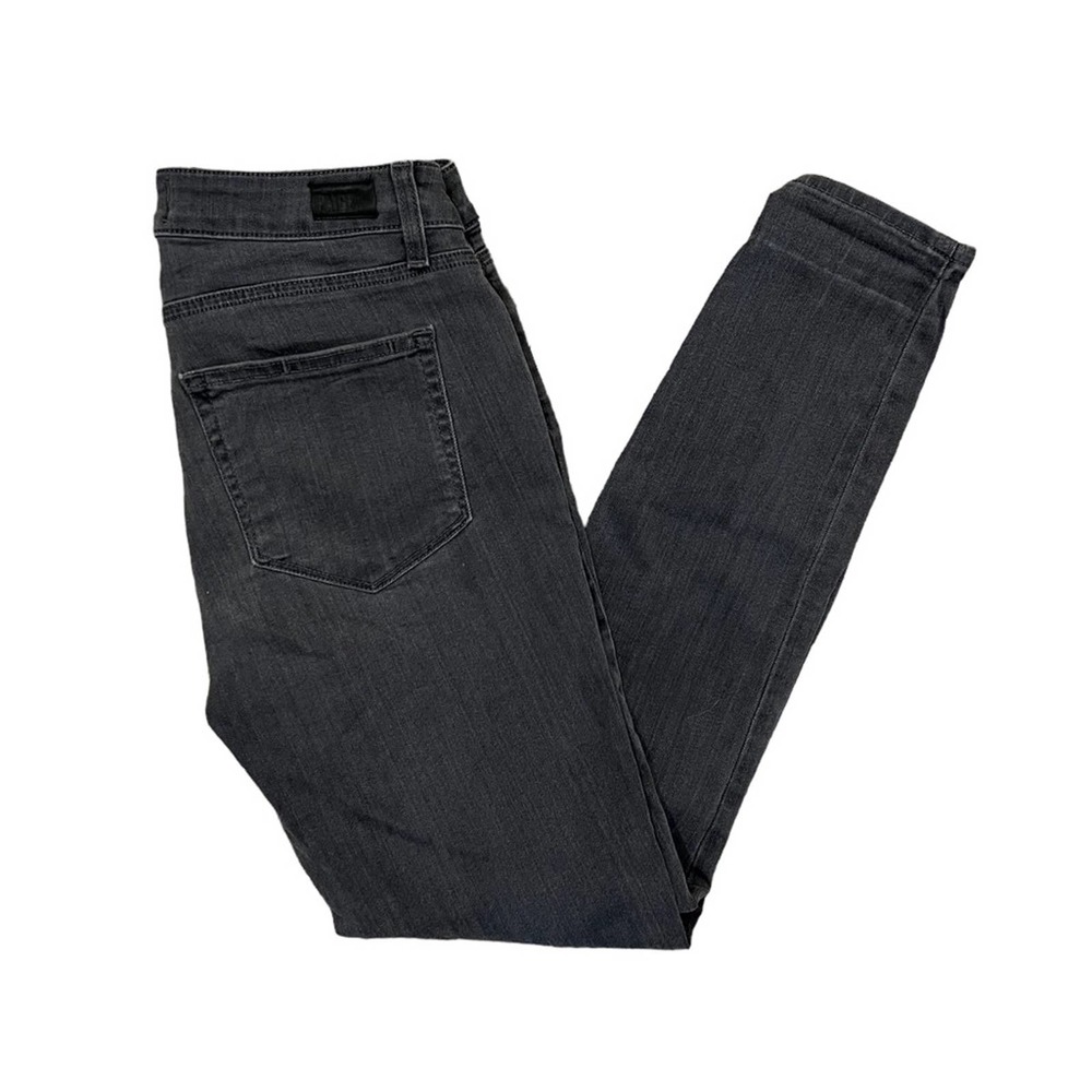 PAIGE Black Shadow Verdugo Ankle Skinny Jeans Size 27